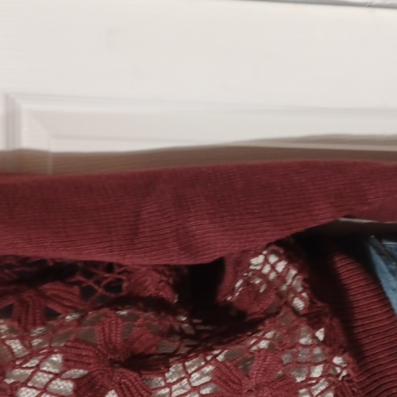 OBR crochet front ramie sweater - Picture 6 of 12